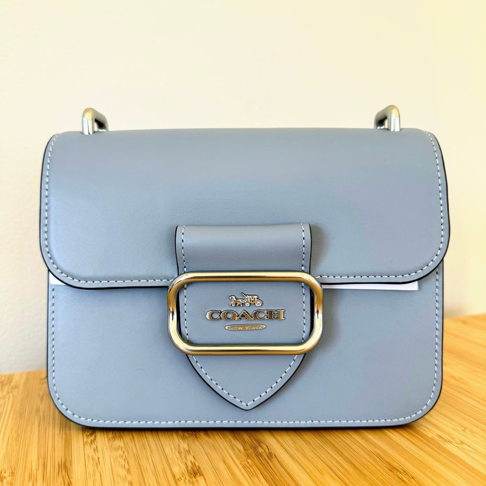 NWT ! Coach Morgan Square Crossbody (Grey mist)